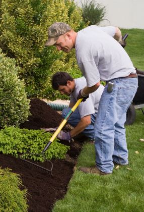 Spring cleanup in Holly Springs, NC by Jason's Quality Landscaping.