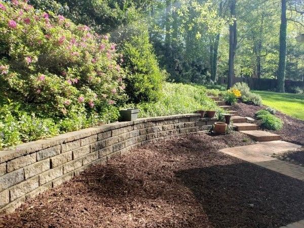 Retaining Wall in Raliegh, NC (1)